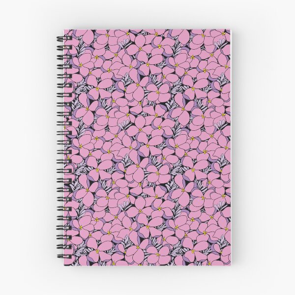 Item preview, tutti flowers pink version black background designed and sold by GENEST-V.