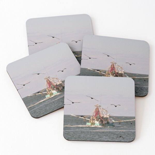 Item preview, Prawn Trawler Heading Out designed and sold by KGSPhotoArt.
