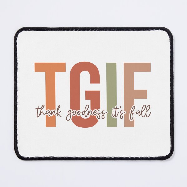 Item preview, Thank Goodness Its Fall Design designed and sold by ArtMeetsPizza.