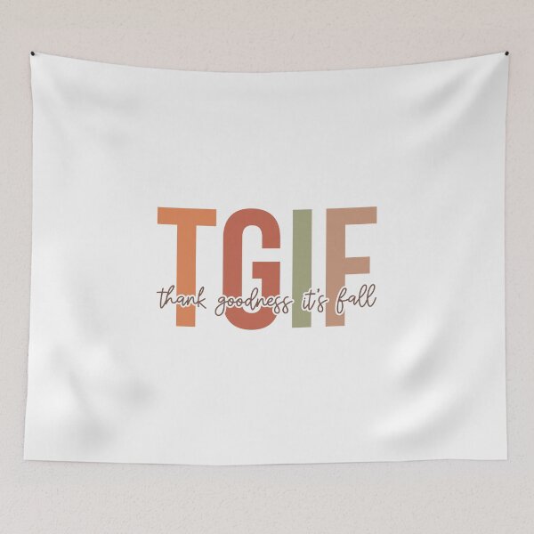 Item preview, Thank Goodness Its Fall Design designed and sold by ArtMeetsPizza.