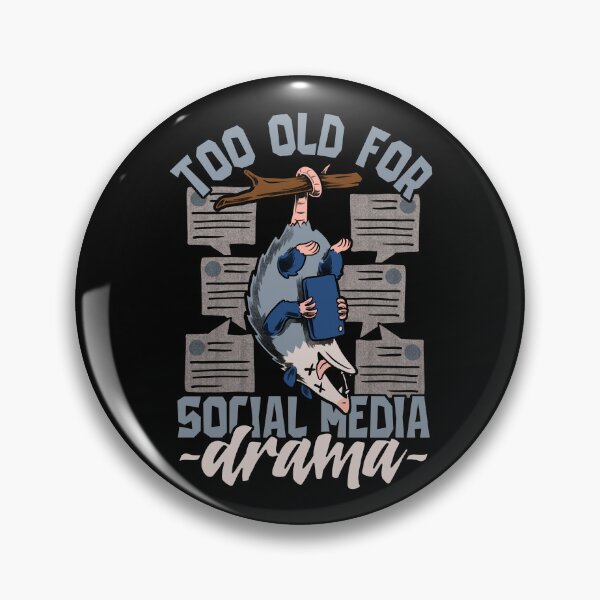 Item preview, Social Media Drama - Funny Possum Gift designed and sold by Studio Mootant.