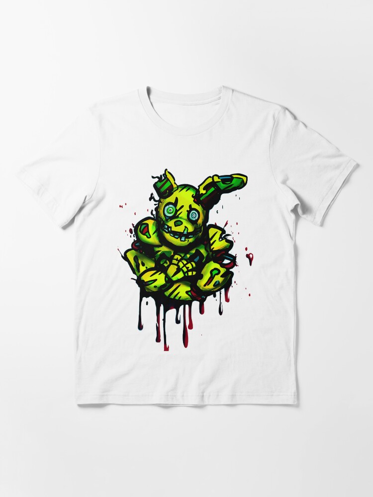 Five Nights At Freddys T-Shirt Springtrap Vintage FNAF