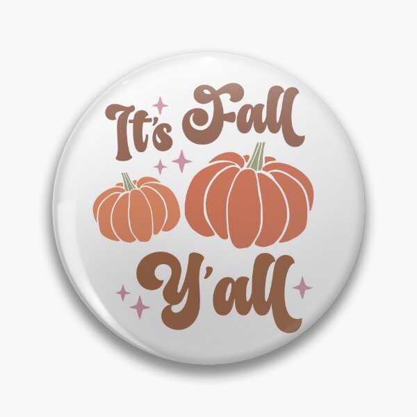 Item preview, It's Fall Y'all Retro Autumn Fall  Design designed and sold by ArtMeetsPizza.