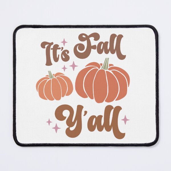 Item preview, It's Fall Y'all Retro Autumn Fall Design designed and sold by ArtMeetsPizza.