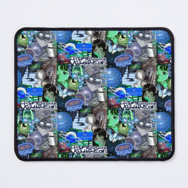 Item preview, The WIRED Serial Experiments Lain Anime Collage Design designed and sold by MerikuroCreates.