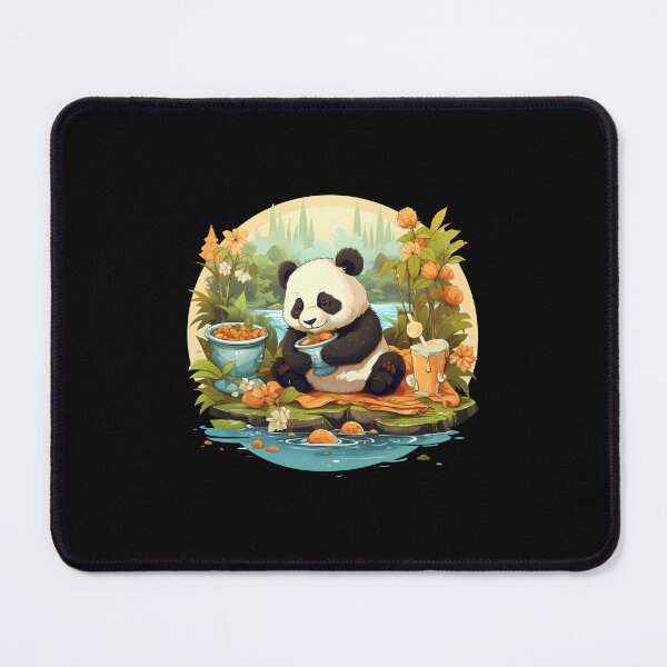 Item preview, Hungry Panda Feast: Bamboo Banquet Delight designed and sold by hamishby.