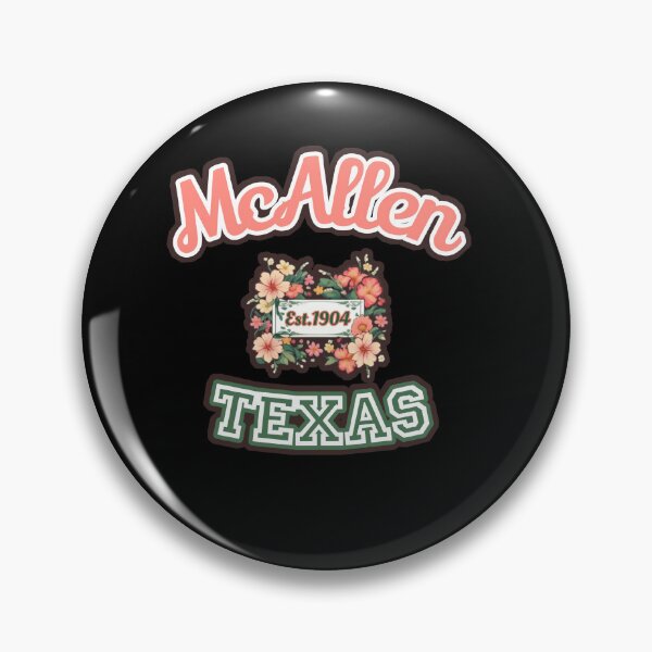 Item preview, McAllen Texas  designed and sold by Roxburylane.