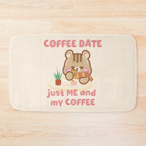 Item preview, Cute Kawaii Coffee Date Chipmunk designed and sold by cutecozynook.