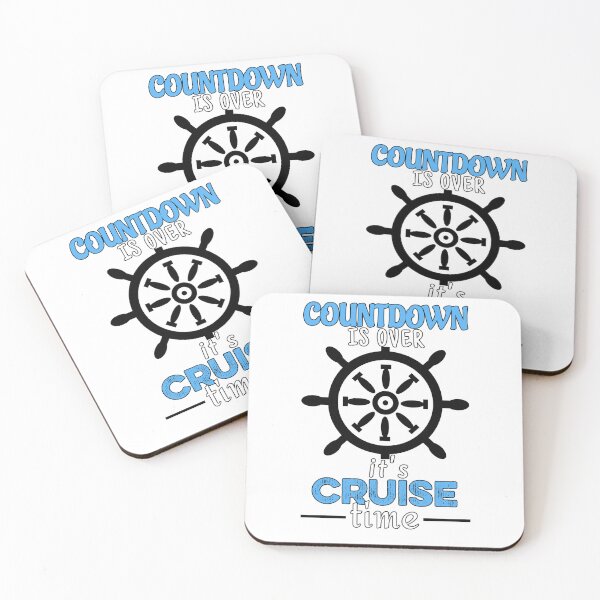Item preview, Countdown is Over It's Cruise Time, Funny wheel chip designed and sold by Thevulcano.