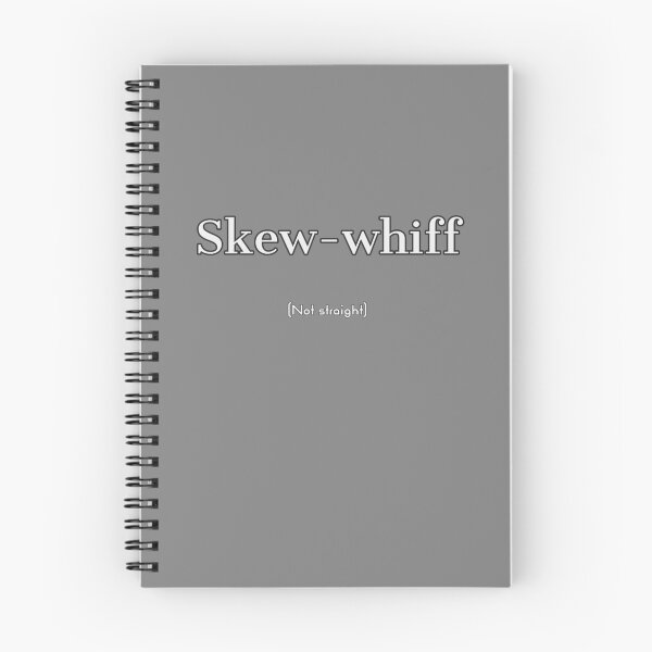 Item preview, Skew-whiff - British Word designed and sold by ClanRaeDesign.