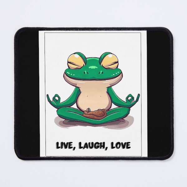Item preview, Meditating Frog designed and sold by Thedigital91.