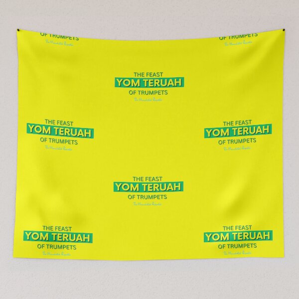 Item preview, Yom Teruah Yellow and Green designed and sold by TheReporter1.