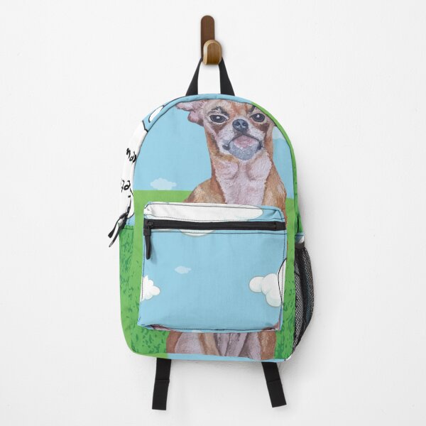 Item preview, You Fetch it You Threw it! Fun watercolour and digital Chihuahua Art designed and sold by AngelaHart1.