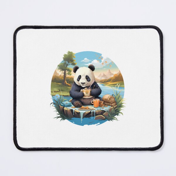 Item preview, Hungry Panda Feast: Bamboo Banquet Delight designed and sold by hamishby.