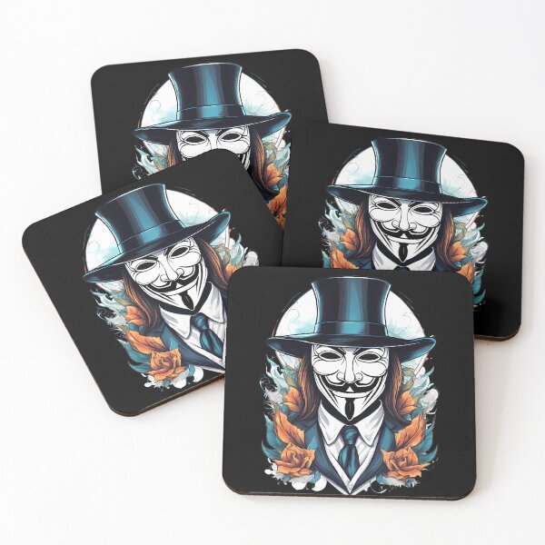 Aperçu de l'œuvre Symbole distinct de Guy Fawkes créée et vendue par Mechanical-Artt.