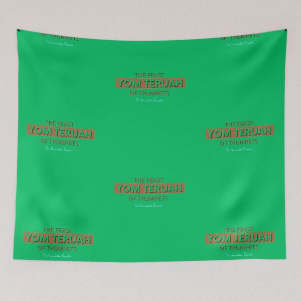 Item preview, Yom Teruah Green and Brown designed and sold by TheReporter1.