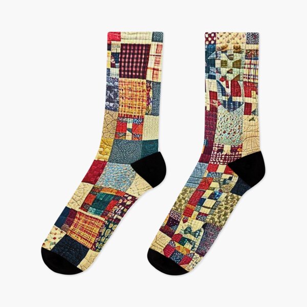 Item preview, Retro colourful Quilt Patchwork  designed and sold by RachelRebel.