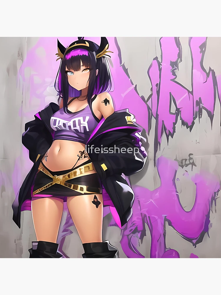 Anime Waifu Witch of Time Sticker for Sale by lifeissheep