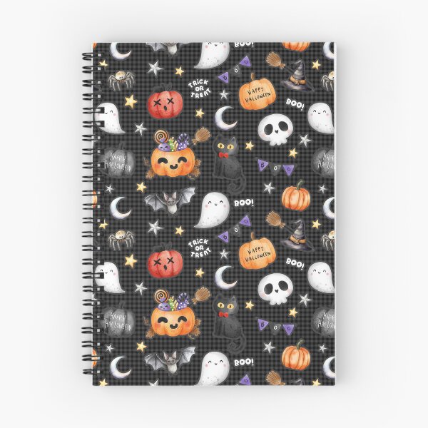 Item preview, Cute Spooky Halloween Pattern designed and sold by SeGoArtDesign.