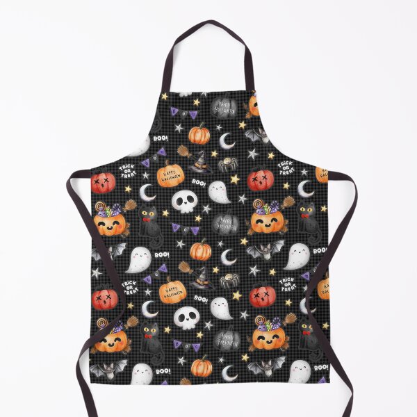 Item preview, Cute Spooky Halloween Pattern designed and sold by SeGoArtDesign.
