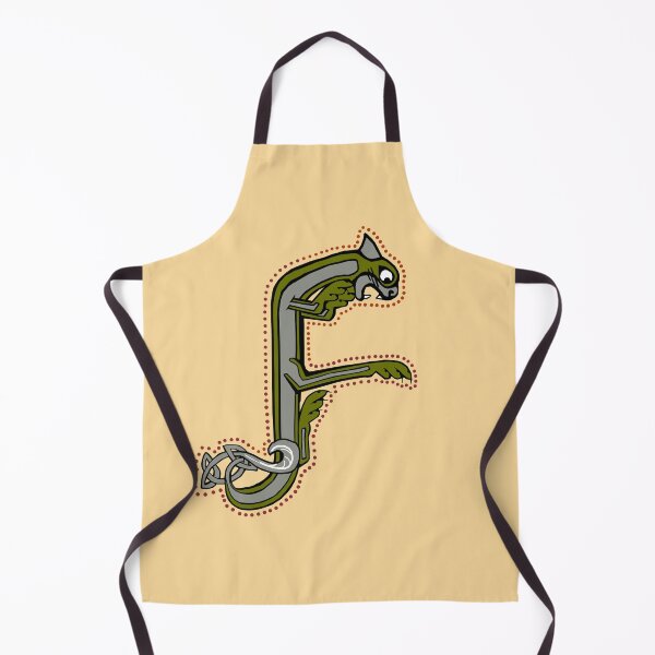 Item preview, Celtic Cat Letter F designed and sold by Donnahuntriss.