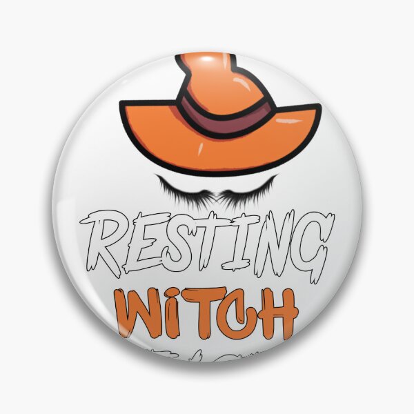 Item preview, Resting Witch Face designed and sold by Marouf-Store.
