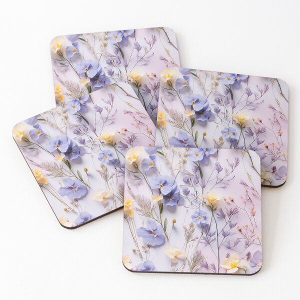 Item preview, Lilac California Wildflowers designed and sold by PetalsPawsPrint.