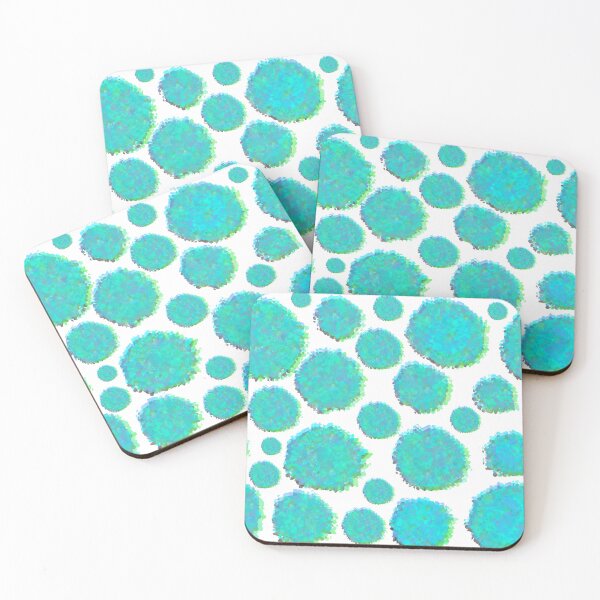 Item preview, Minty mosaic dots designed and sold by ookaiyah.