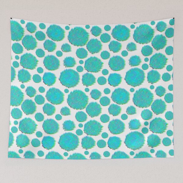Item preview, Minty mosaic dots designed and sold by ookaiyah.