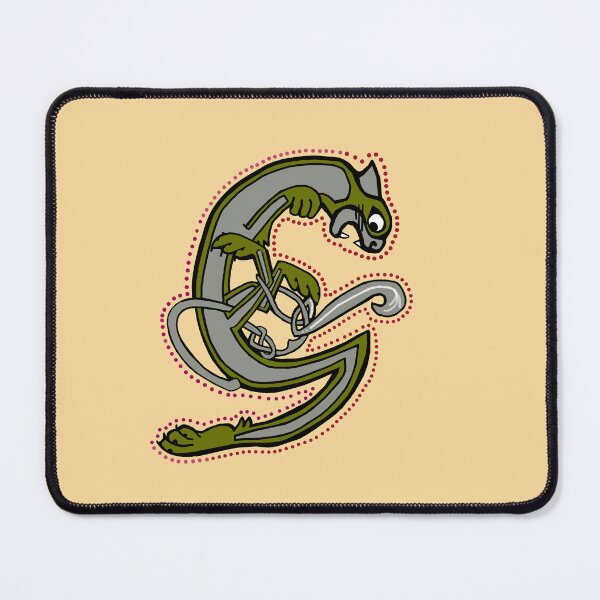 Item preview, Celtic Cat Letter G designed and sold by Donnahuntriss.
