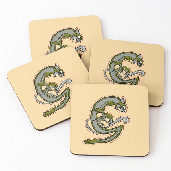 Item preview, Celtic Cat Letter G designed and sold by Donnahuntriss.