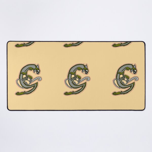 Item preview, Celtic Cat Letter G designed and sold by Donnahuntriss.