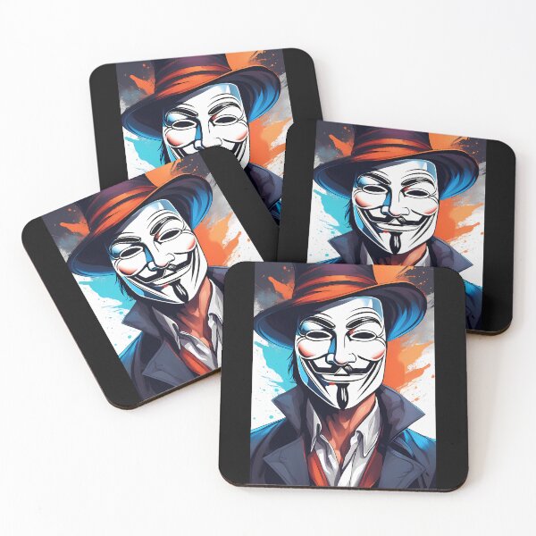 Artikelvorschau, Minimales Guy-Fawkes-Gesicht entworfen und verkauft von Mechanical-Artt.