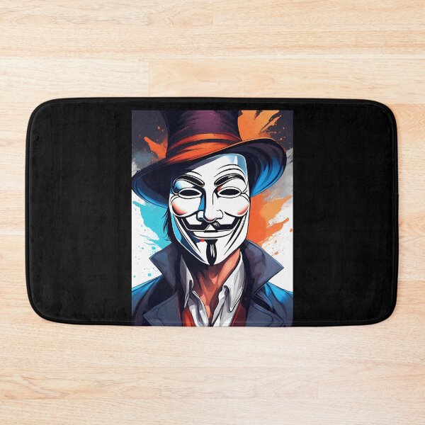 Item preview, Minimal Guy Fawkes Face designed and sold by Mechanical-Artt.