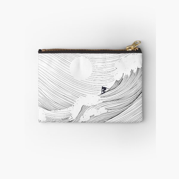 Item preview, Ocean Waves Line Art designed and sold by SurfolioPrints.
