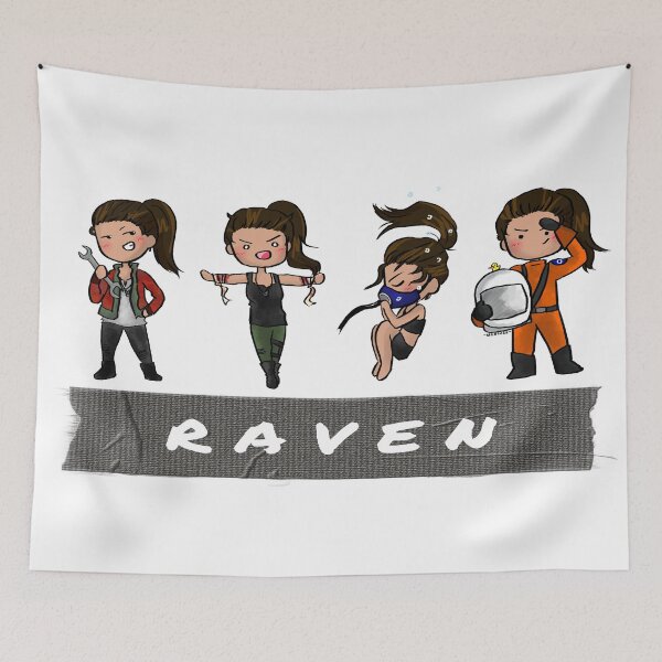 Item preview, Raven Duck Tape designed and sold by AG Nonsuch.