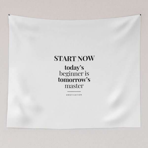 Item preview, Inspirational Quotes of the Day .. Start Now Today’s beginner is Tomorrow’s master designed and sold by PUMPITH.