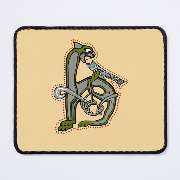 Item preview, Celtic Cat Letter H designed and sold by Donnahuntriss.