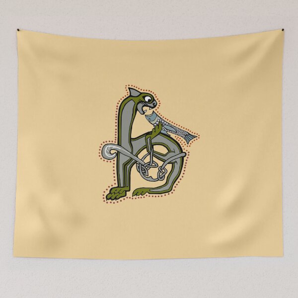 Item preview, Celtic Cat Letter H designed and sold by Donnahuntriss.