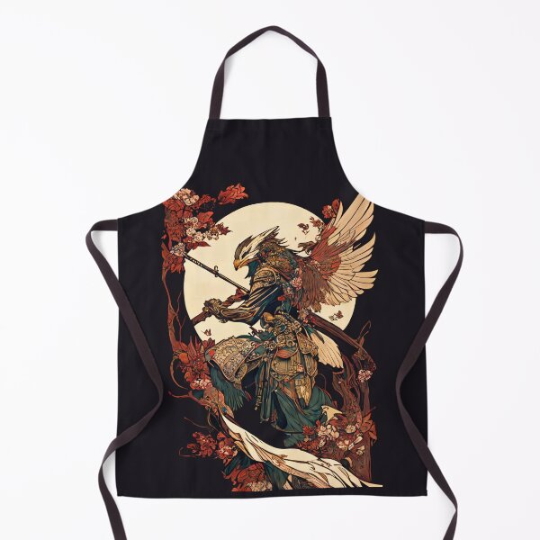 Item preview, Eagle Warrior Samurai Vintage Art Nouveau designed and sold by entwithanaxe.