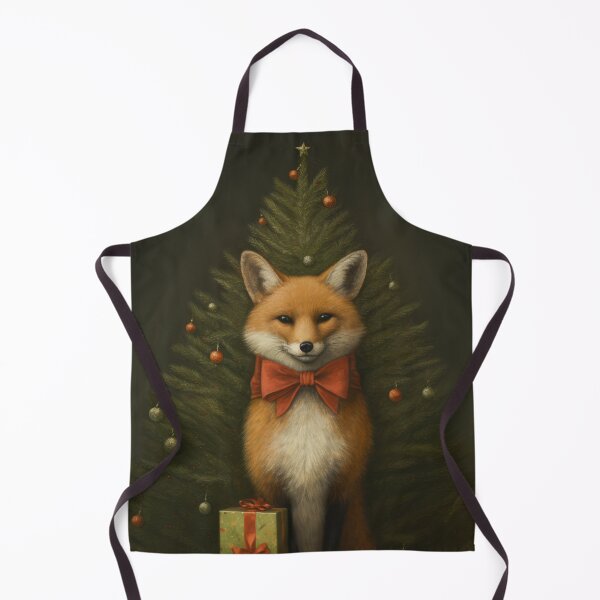 Item preview, Fox with Christmas Tree and Presents (A) designed and sold by OddCorro.