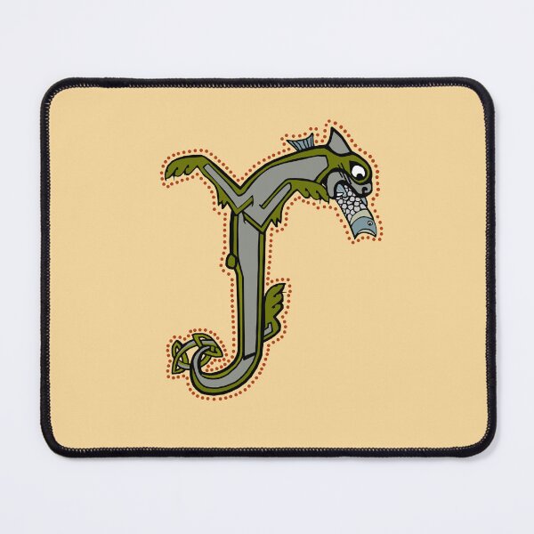 Item preview, Celtic Cat Letter J designed and sold by Donnahuntriss.