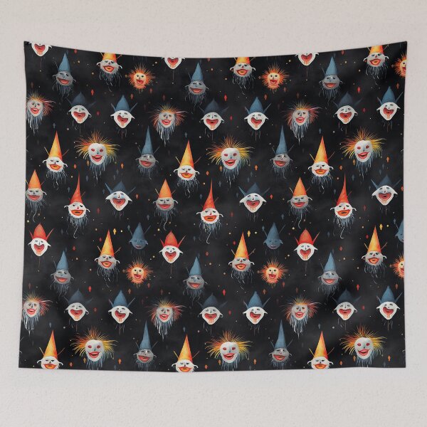 Item preview, Halloween Clowns: Artwork of Fun and Fear designed and sold by Piotrek0001.
