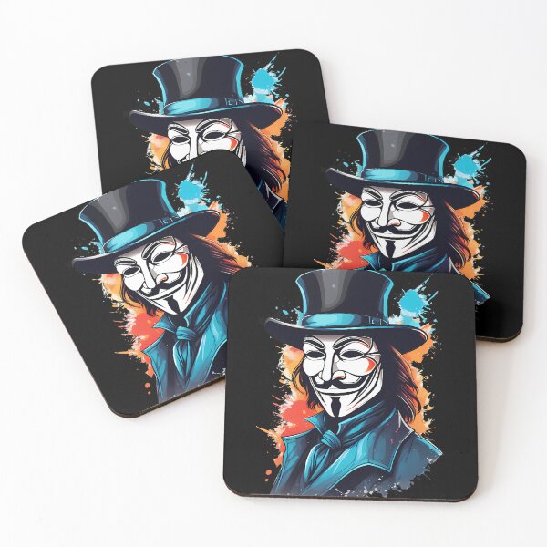 Artikelvorschau, Minimalistisches Guy-Fawkes-Bild entworfen und verkauft von Mechanical-Artt.