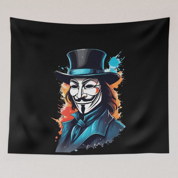 Item preview, Minimalistic Guy Fawkes Image designed and sold by Mechanical-Artt.