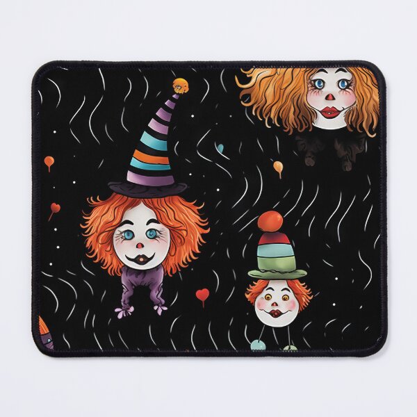 Item preview, Halloween Clowns: Artwork of Fun and Fear designed and sold by Piotrek0001.