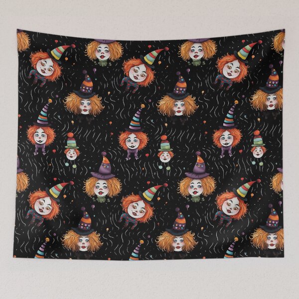 Item preview, Halloween Clowns: Artwork of Fun and Fear designed and sold by Piotrek0001.