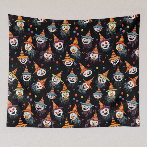 Item preview, Halloween Clowns: Artwork of Fun and Fear designed and sold by Piotrek0001.