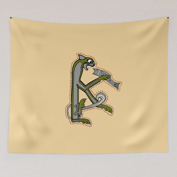 Item preview, Celtic Cat Letter K designed and sold by Donnahuntriss.