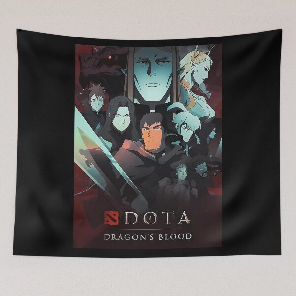 Artikelvorschau, Dota Dragon's Blood-Spiele entworfen und verkauft von Clothingcruz.